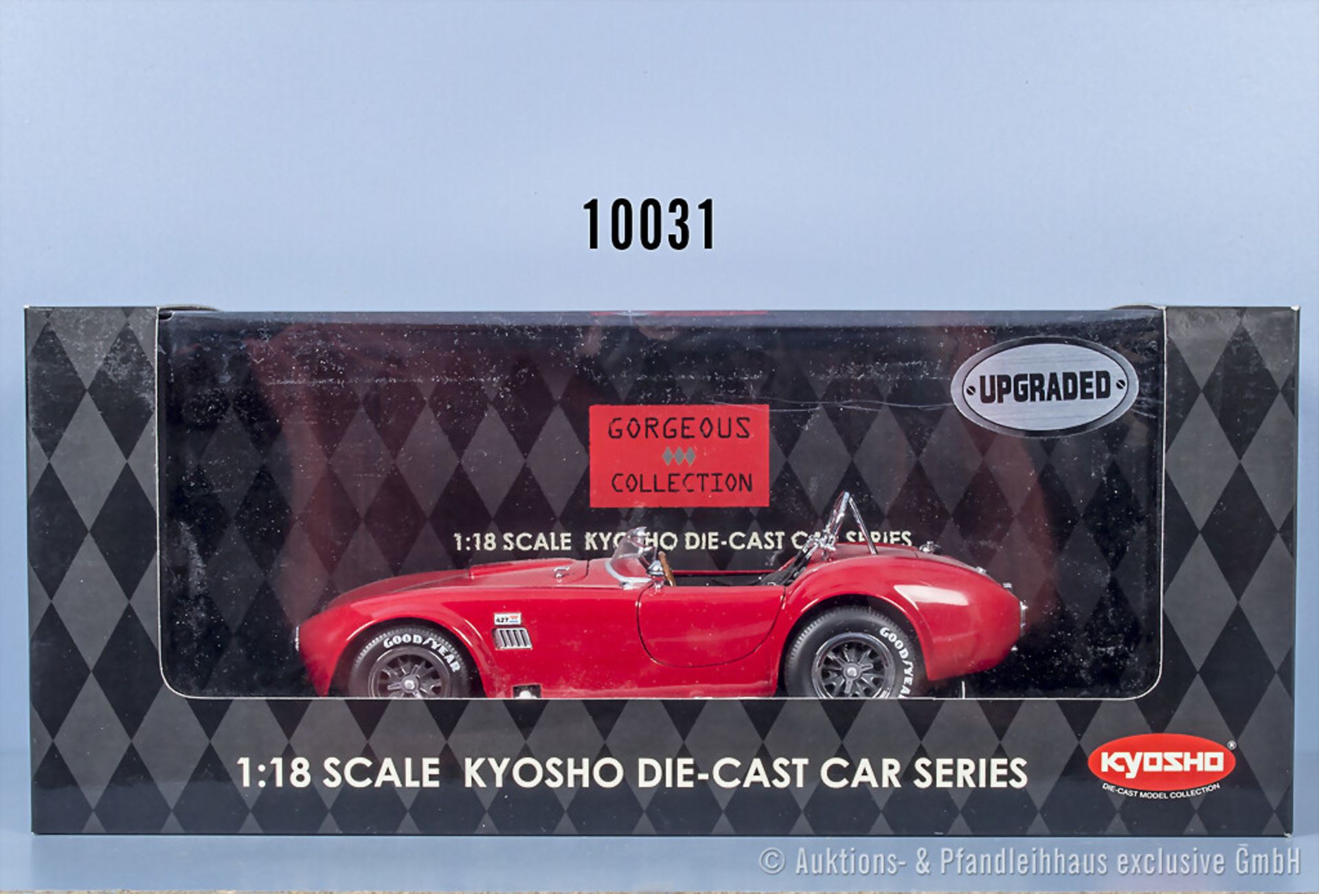 Koyosho Gorgeous Collection, Shelby Cobra 427 S/C Racing Screen, 08046R, Metall, 1:18, ...