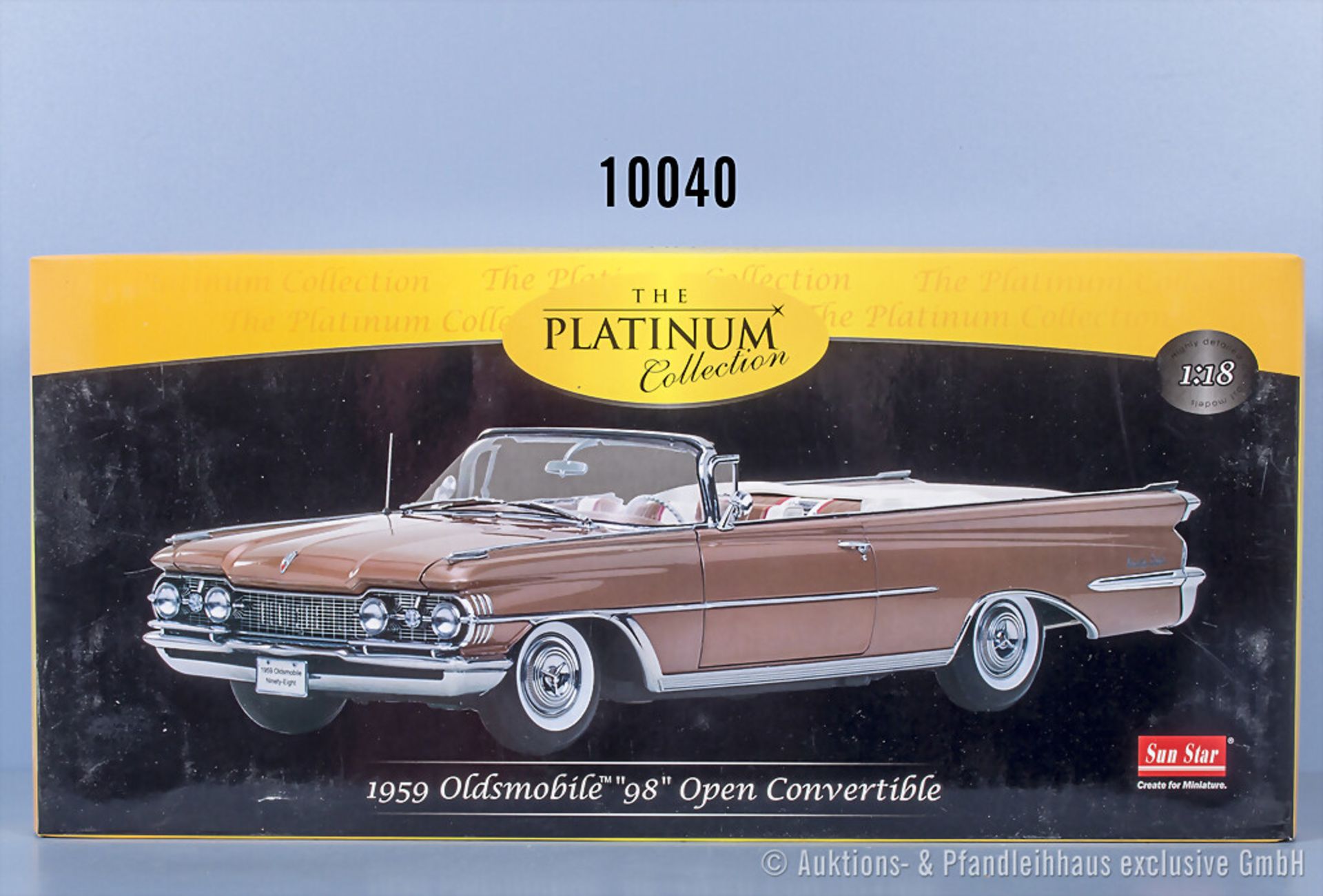 Sun Star The Platinum Collection 1959 Oldsmobile "98" Opne Convertible, 5235, Metall, ...