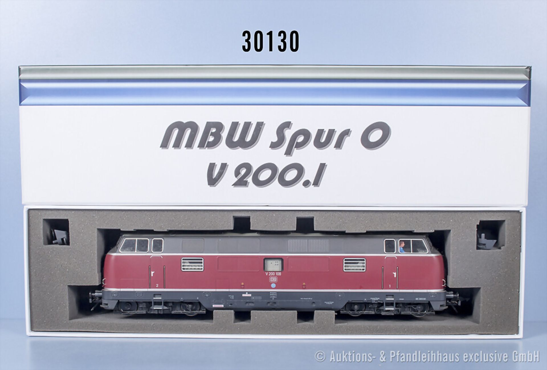 MBW digital Spur 0 40108 Diesellok der DB, BN V200 108, mit Sound, Z 1, in ...