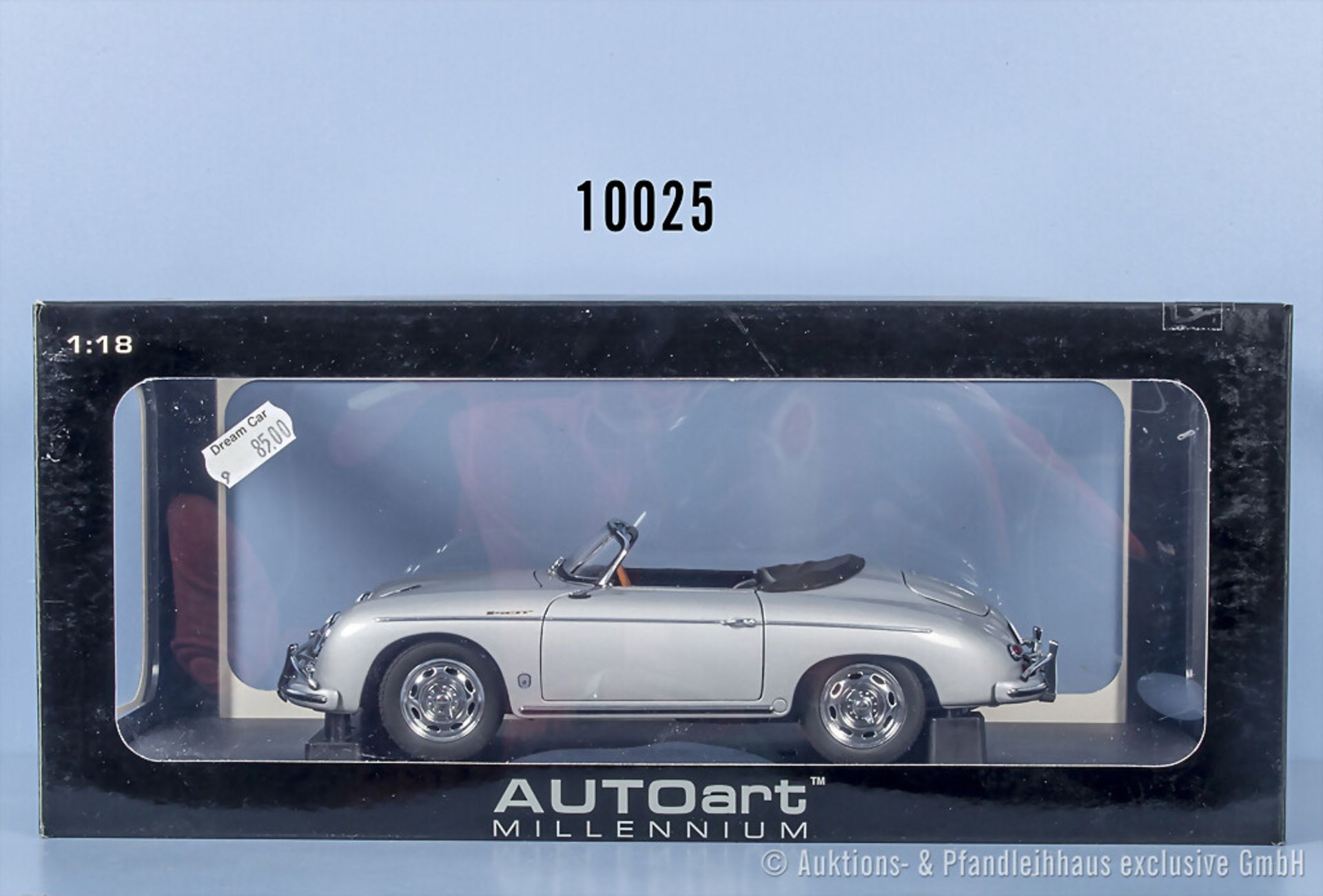 Autoart Millenium Porsche 356A Speedster, 77861, Metall, 1:18, Z 0, ...