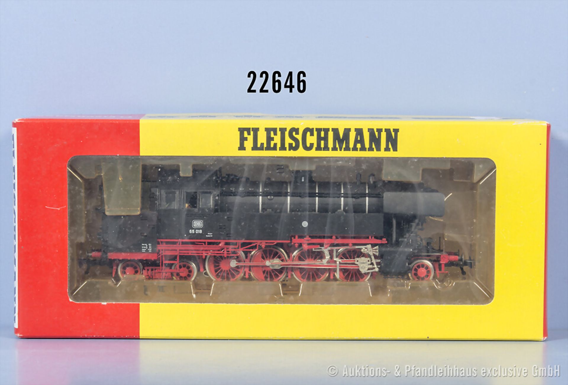 Fleischmann H0 1165 Tenderlok der DB, BN 65 018, n.A.d.E. mit ESU-Lokpilot ...