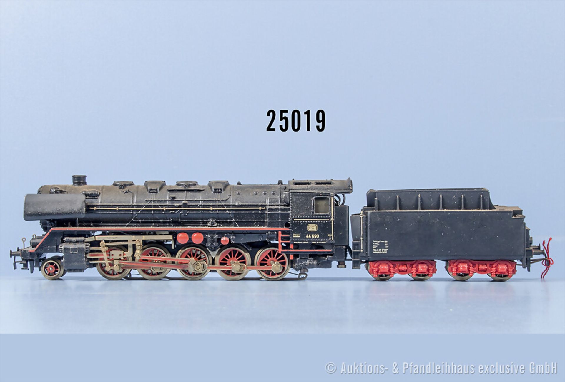 Märklin H0 3047 Typ 3 Schlepptenderlok der DB, BN 44 690, Z 1-2, ...