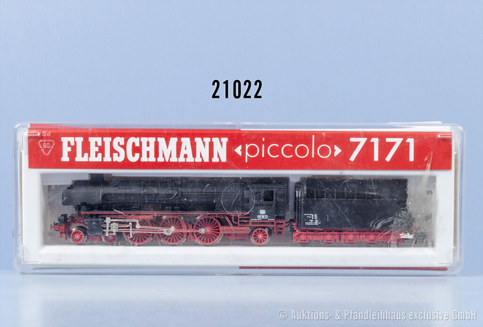 Fleischmann Spur N 7171 Schlepptenderlok der DB, BN 012 081-6, Z 0-1, in ...