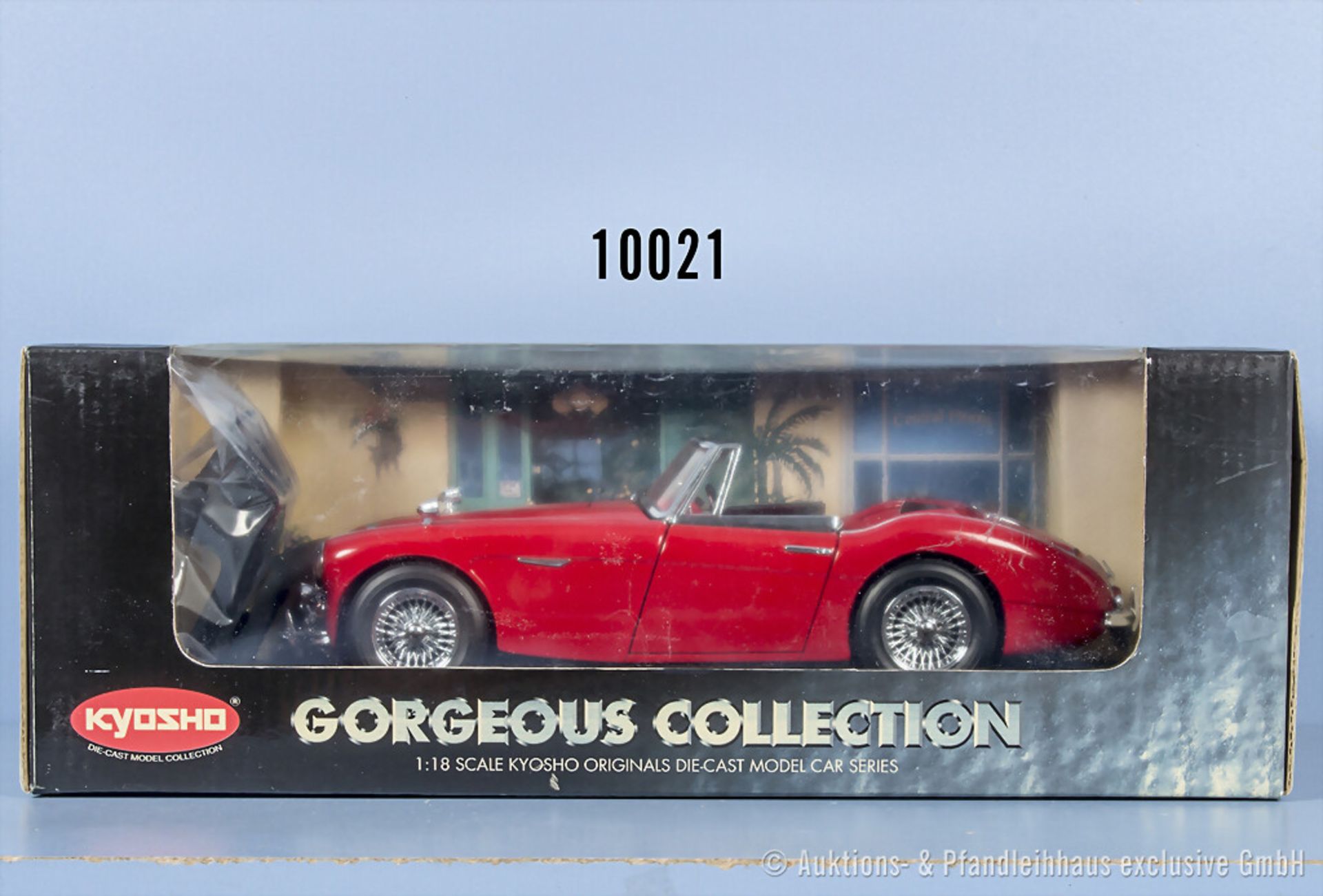 Kyosho Gorgeous Collection Austin Healey 3000Mk-3, 08143R, Metall, 1:18, Z 0, ...