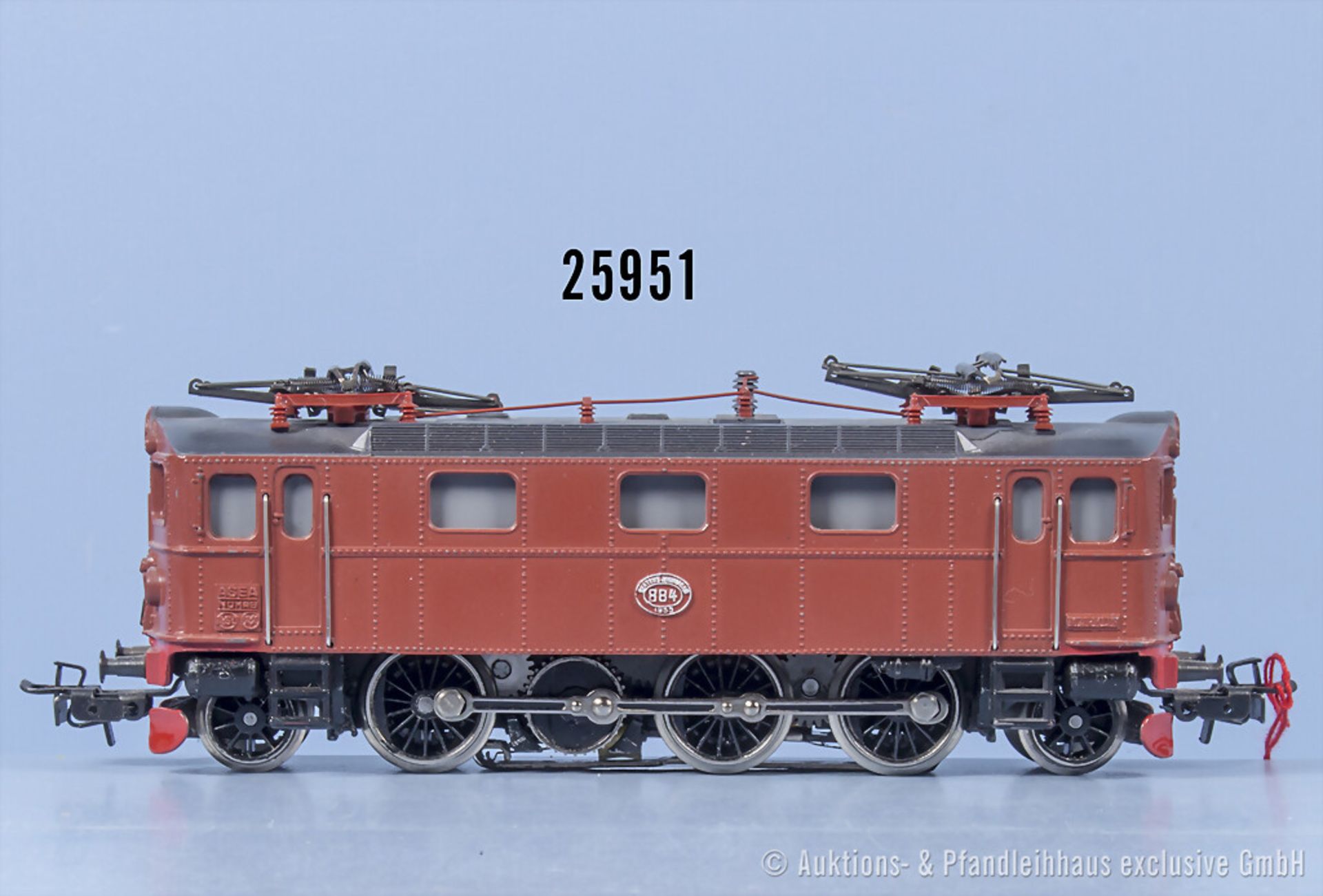 Märklin H0 3030 Typ 5 E-Lok der SJ, BN 884, Z 1-2, mit kleinen ...