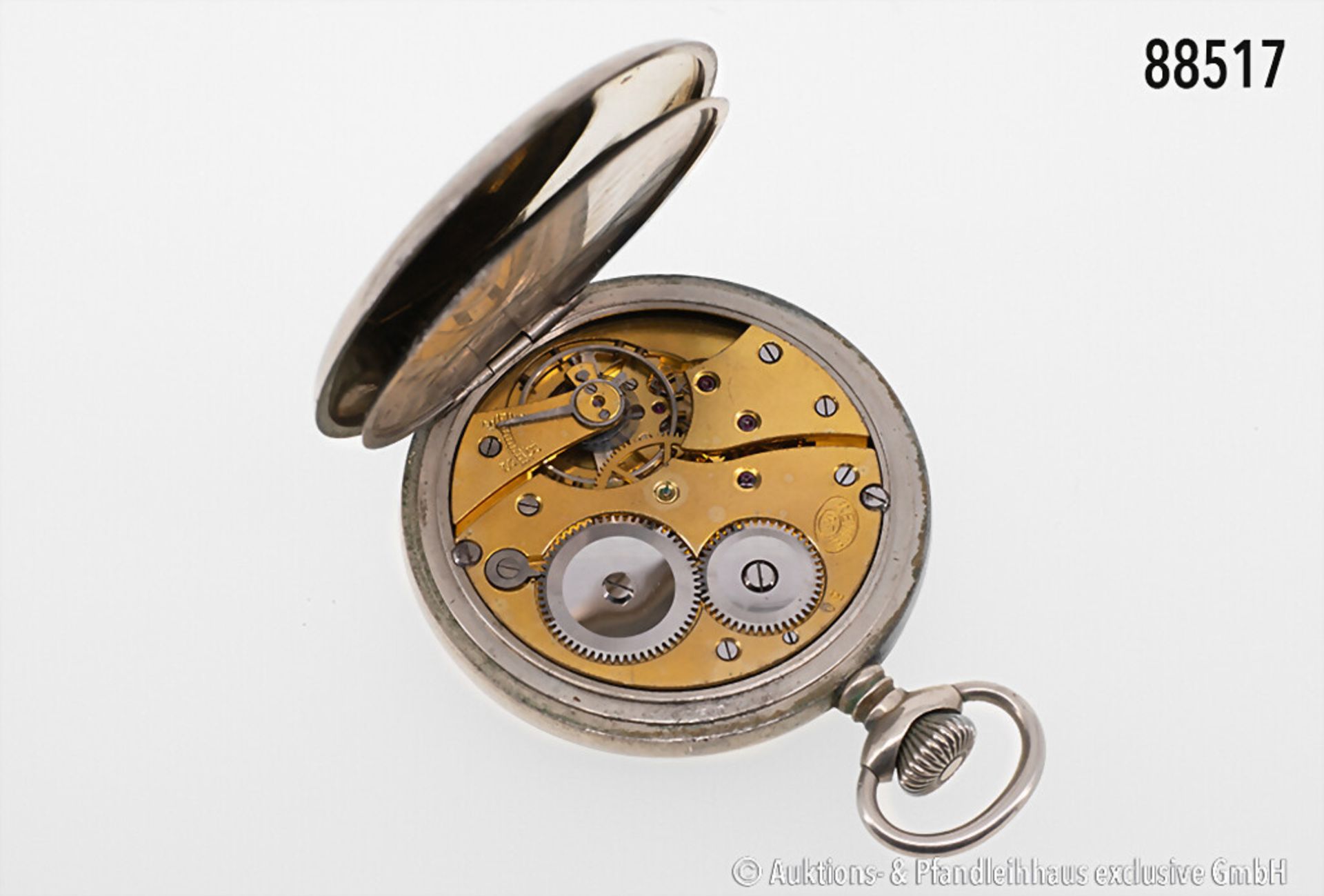 Taschenuhr, Ausführung für Blinde, 3343152, D ca. 50 mm, ca. 1930er Jahre, guter ... - Bild 2 aus 2