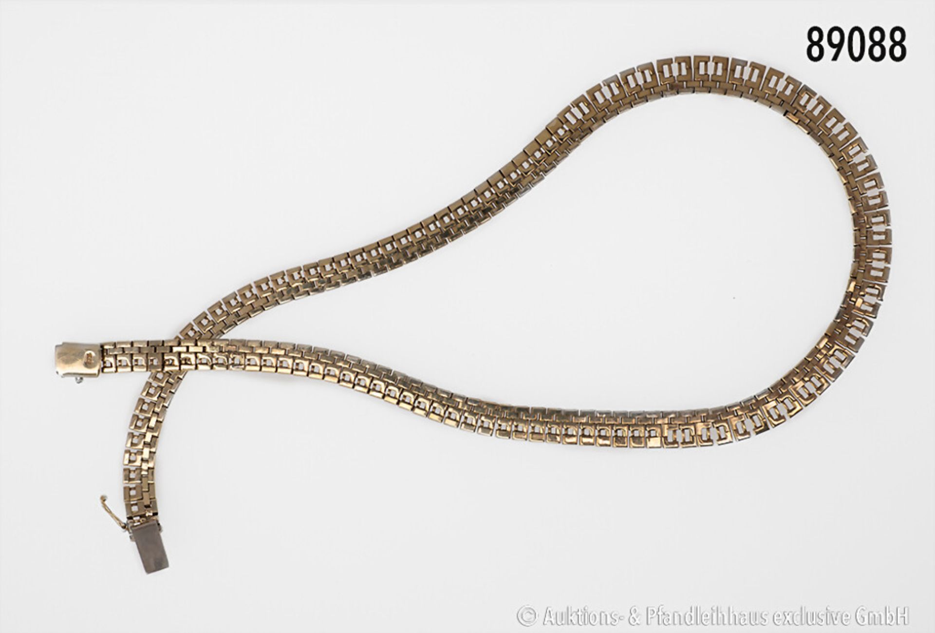 Collier, 333er Gold, L ca. 42 cm, 32,89 ...