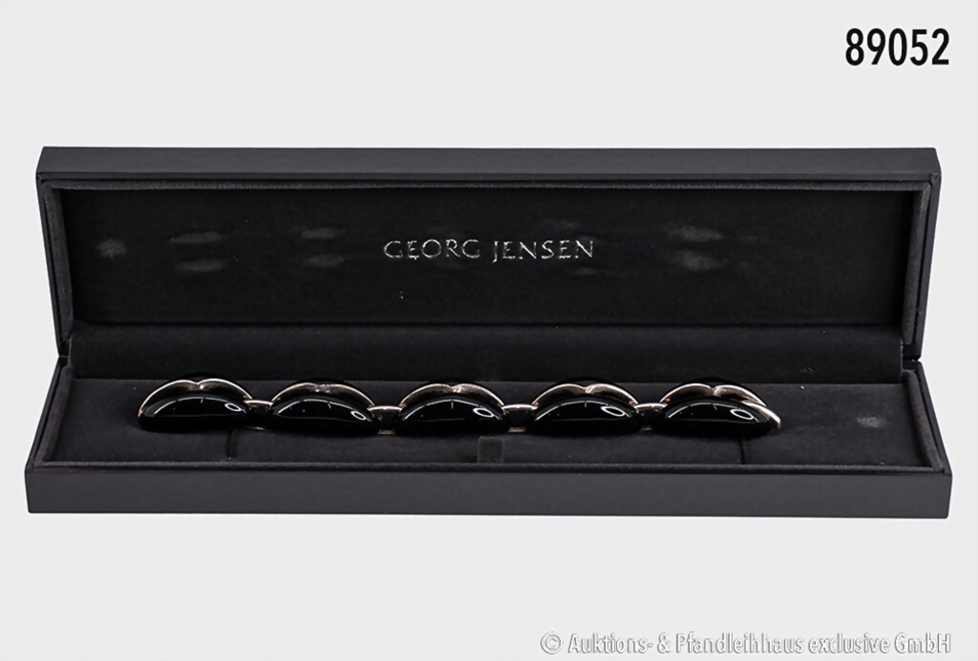 Armband, Georg Jensen, mit 925 Silber-Montierung, L ca. 18 cm, in ...