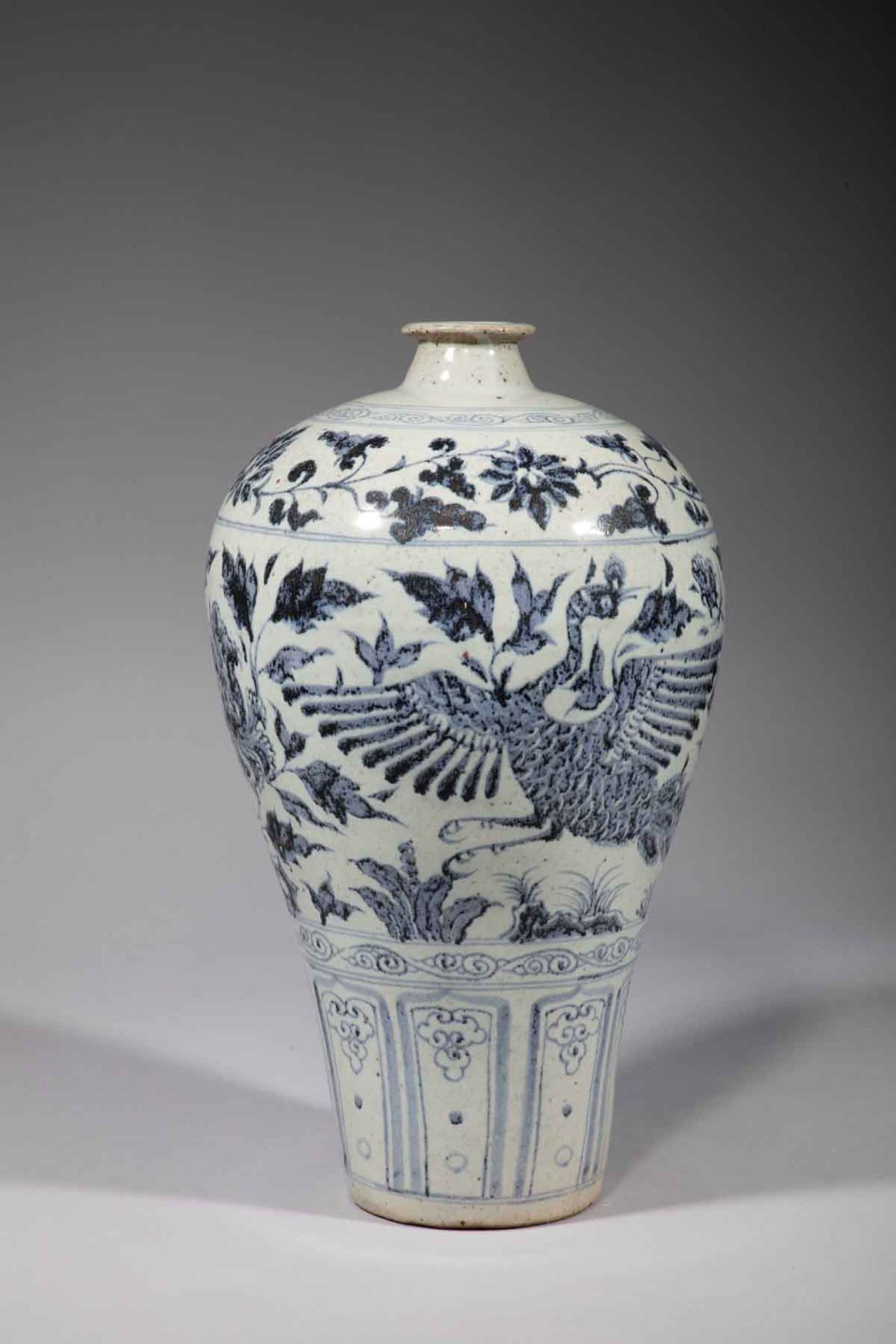 Vase de forme «  Meiping » à large corps partant d’un épaulement arrondi robuste, descendant - Bild 3 aus 6
