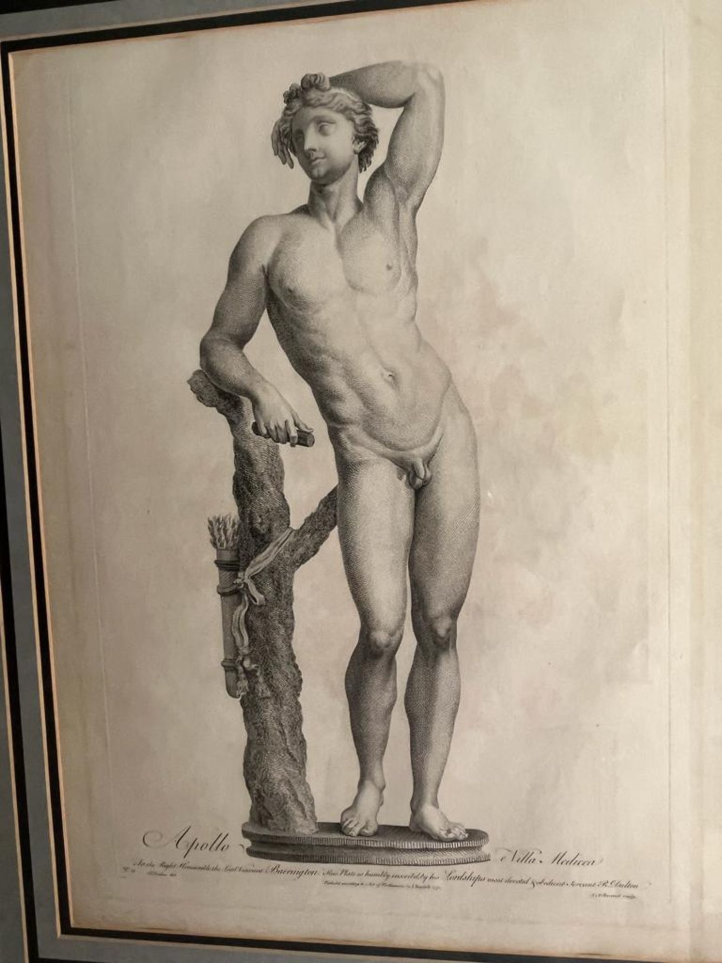 Ensemble partiel de seize sur vingt gravures sur cuivre de statues classiques, publiées en 1770 - Bild 25 aus 38
