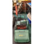 ATCO WINDSOR 14S ELECTRIC LAWNMOWER WITH GRASSBOX AND LEAD RECENTLY SERVICED