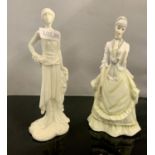 2X ROYAL WORCESTER FIGURINES: Royal Worcester For Compton Woodhouse Figure Millie 1926: from the