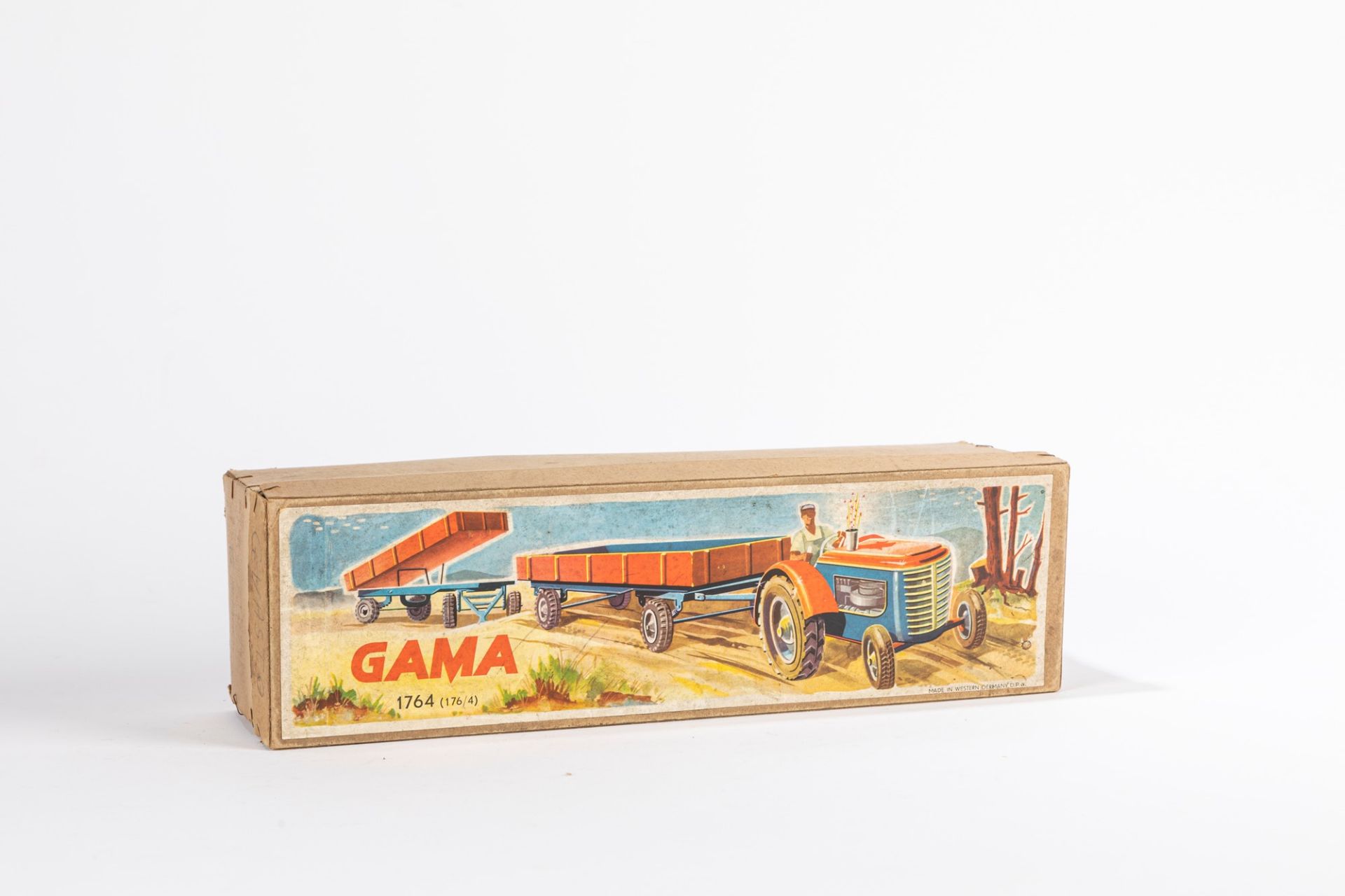 Gama - Tractor with tipper trailer, 40s - Image 3 of 3