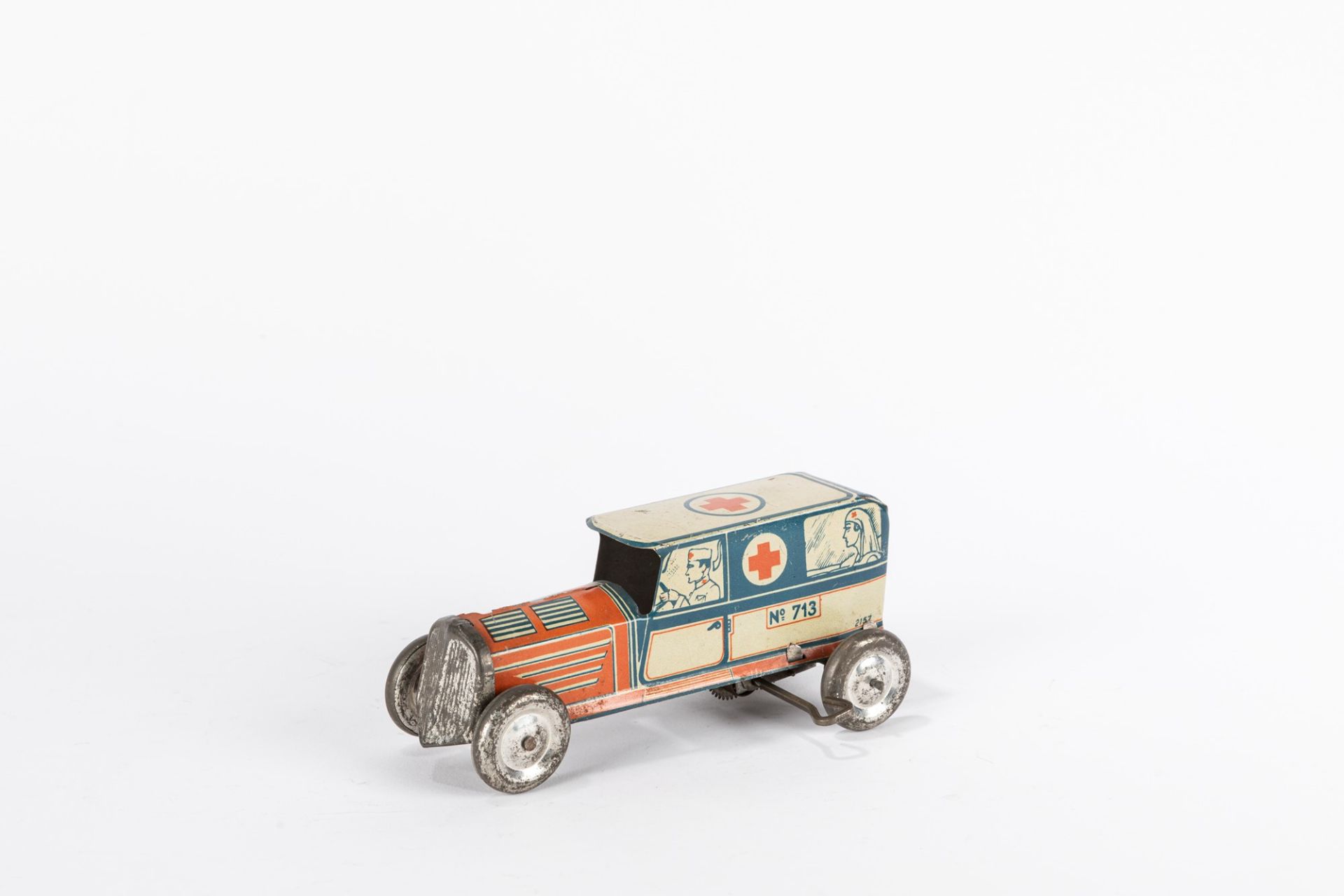 Memo - Red Cross 713 car, 40s