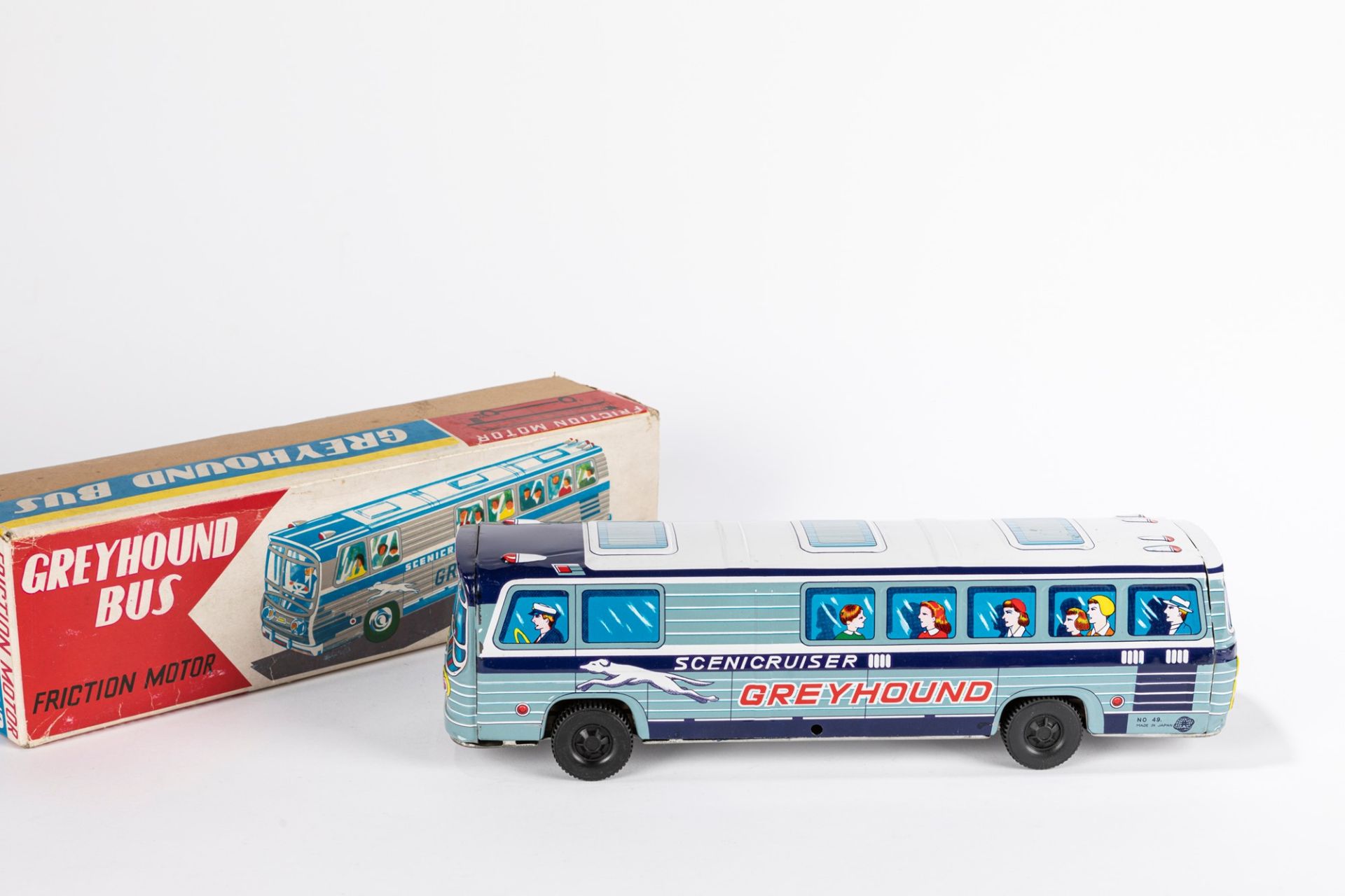 Greyhound Scenicruiser Tin Bus, 60's