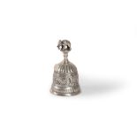 Silver bell, late 19th century