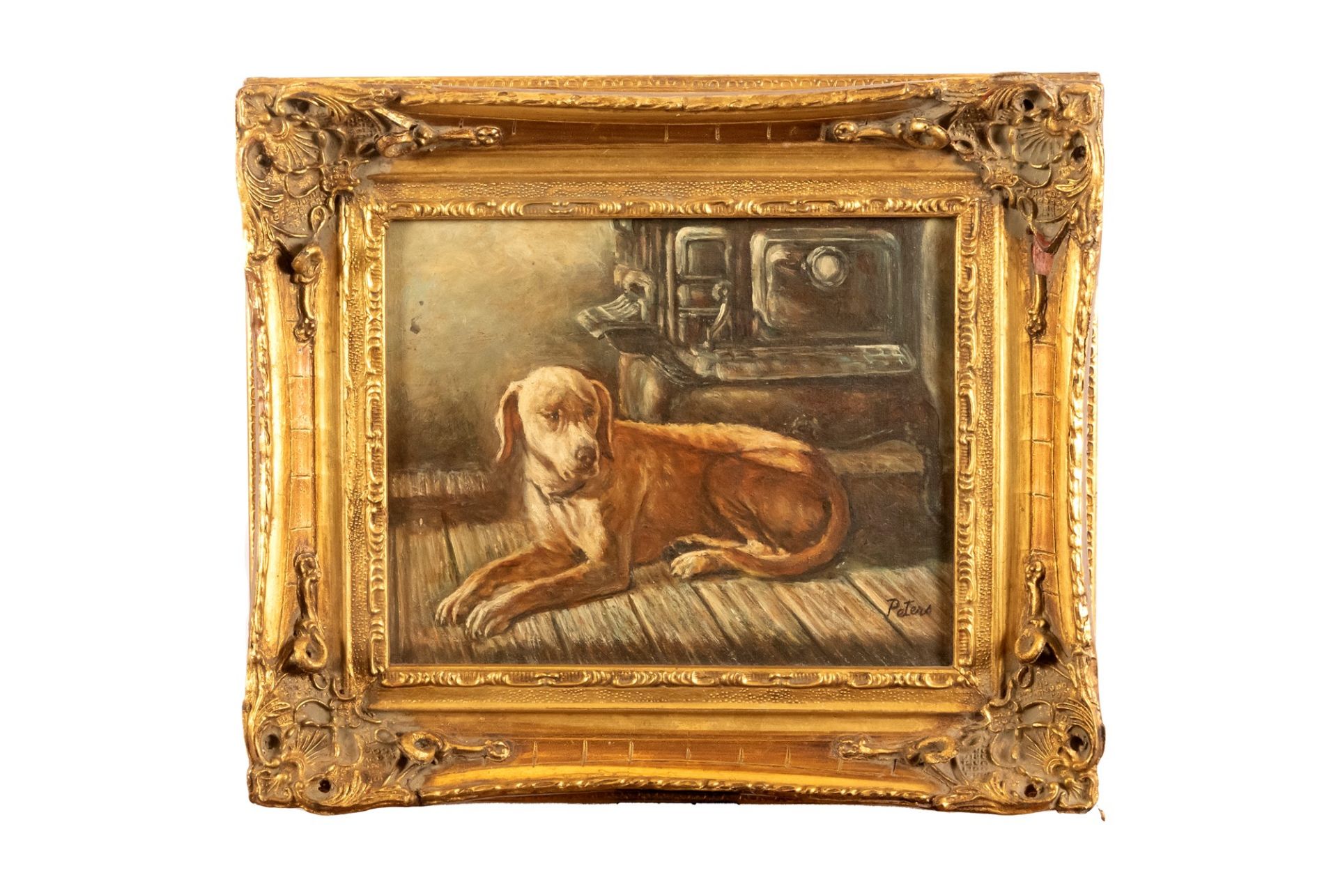 Scuola inglese, secolo XIX - Resting dog - Image 3 of 3