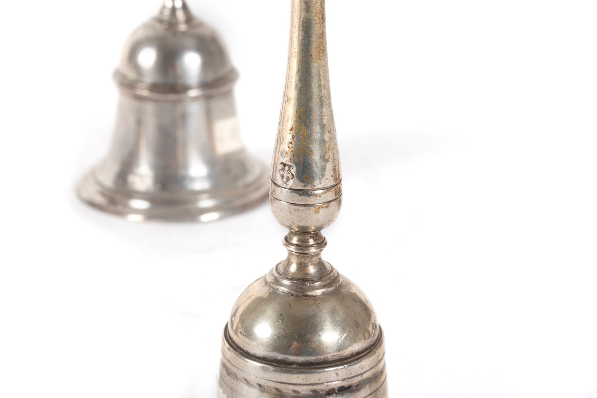 Lot consisting of five silver bells, Italy, 18th-19th centuries - Bild 5 aus 5