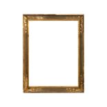 Gilded wood and gesso frame, 19th century