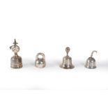 Lot consisting of four bells, Russia 19th-20th century