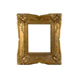 Carved and gilded wooden frame 19th century