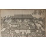 Lot consisting of three prints, China 19th century