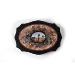 Micromosaic paperweight with view of the Imperial Forums, 19th century