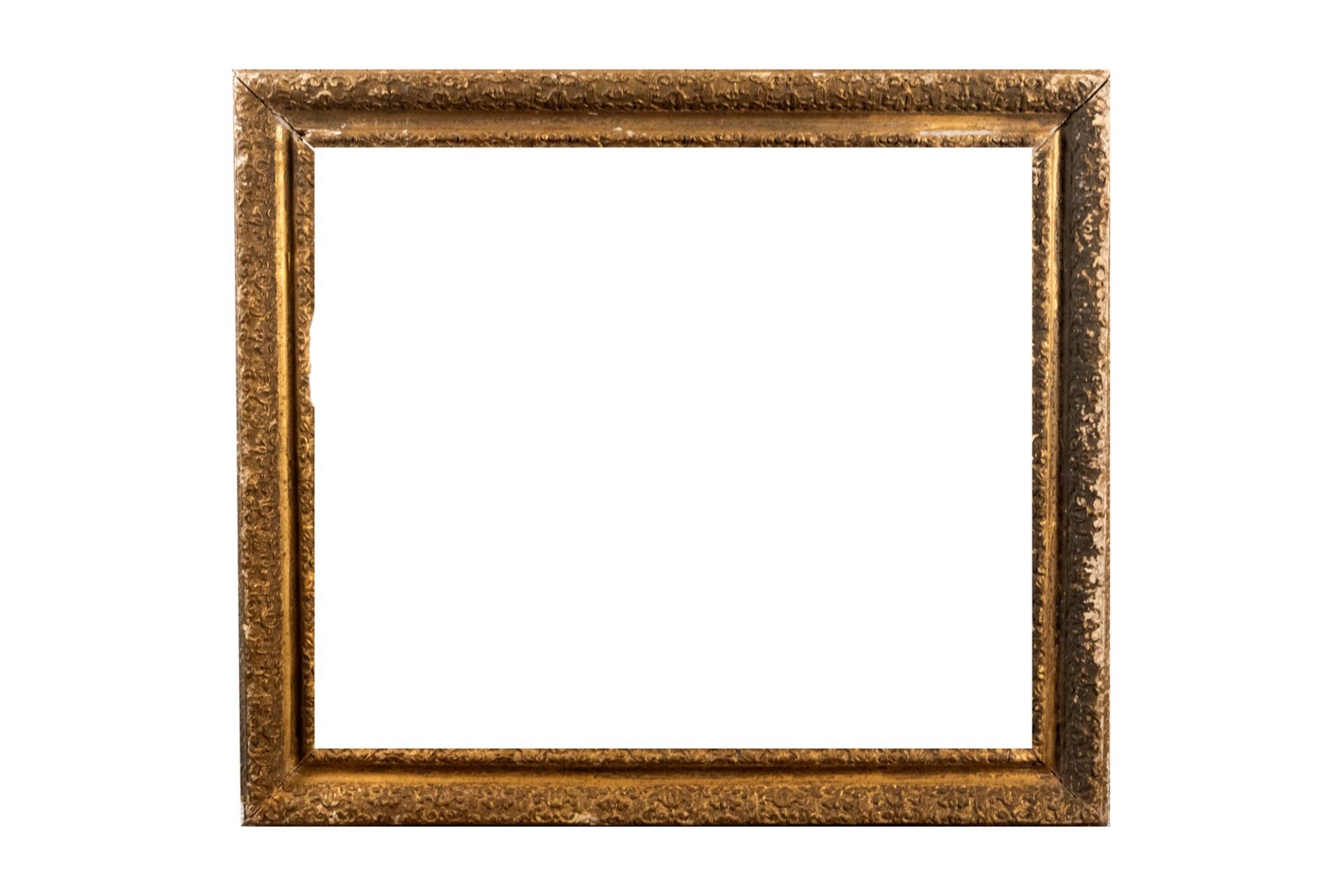 Carved and gilded wooden frame, late 18th century - early 19th century