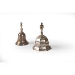 Two silver bells, London, England, 20th century