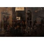 Maniera di Alessandro Magnasco - Night procession