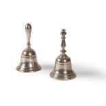 Two silver bells, London, England, 20th century