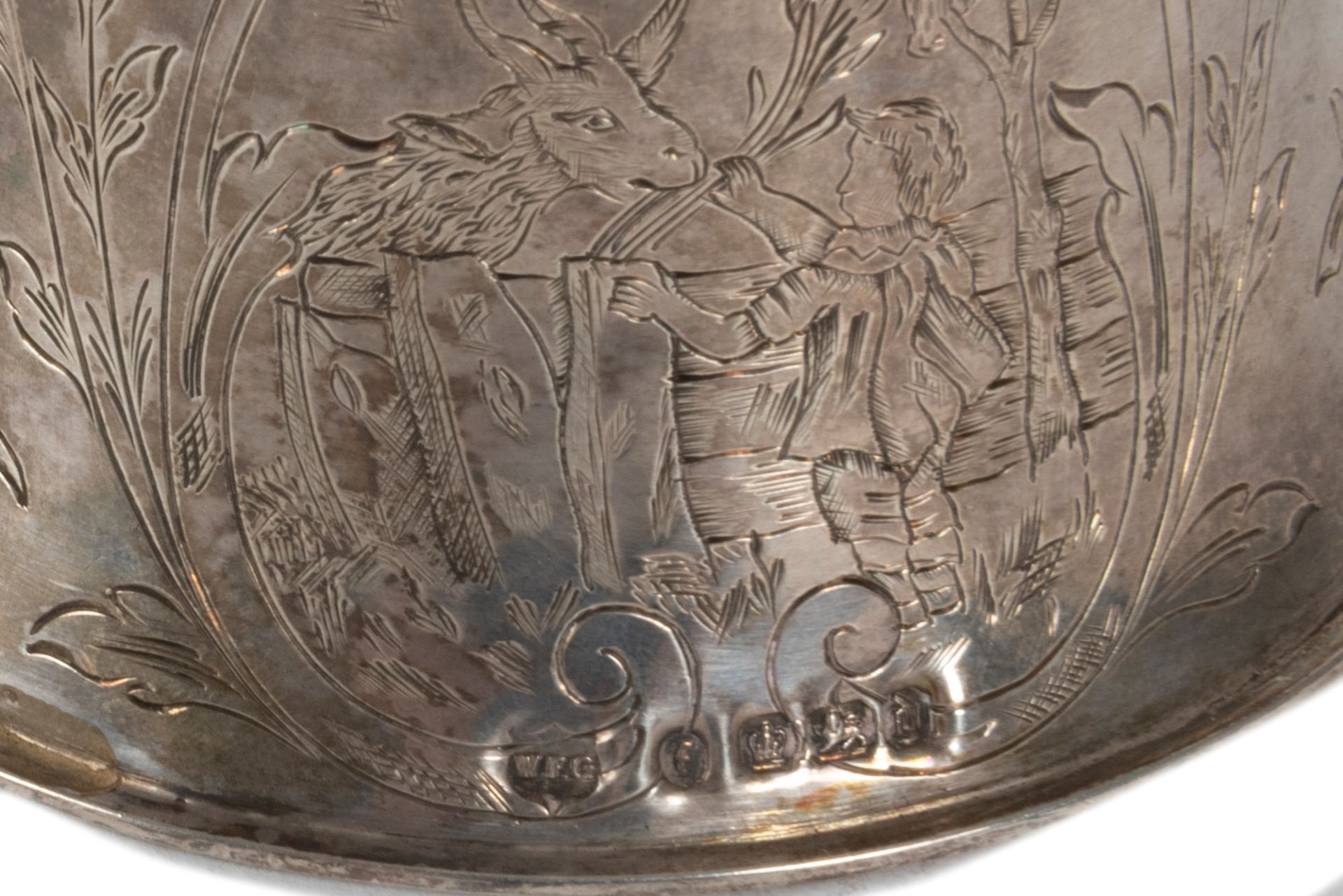 Silver bell, 19th century (windmill cup) - Image 4 of 4