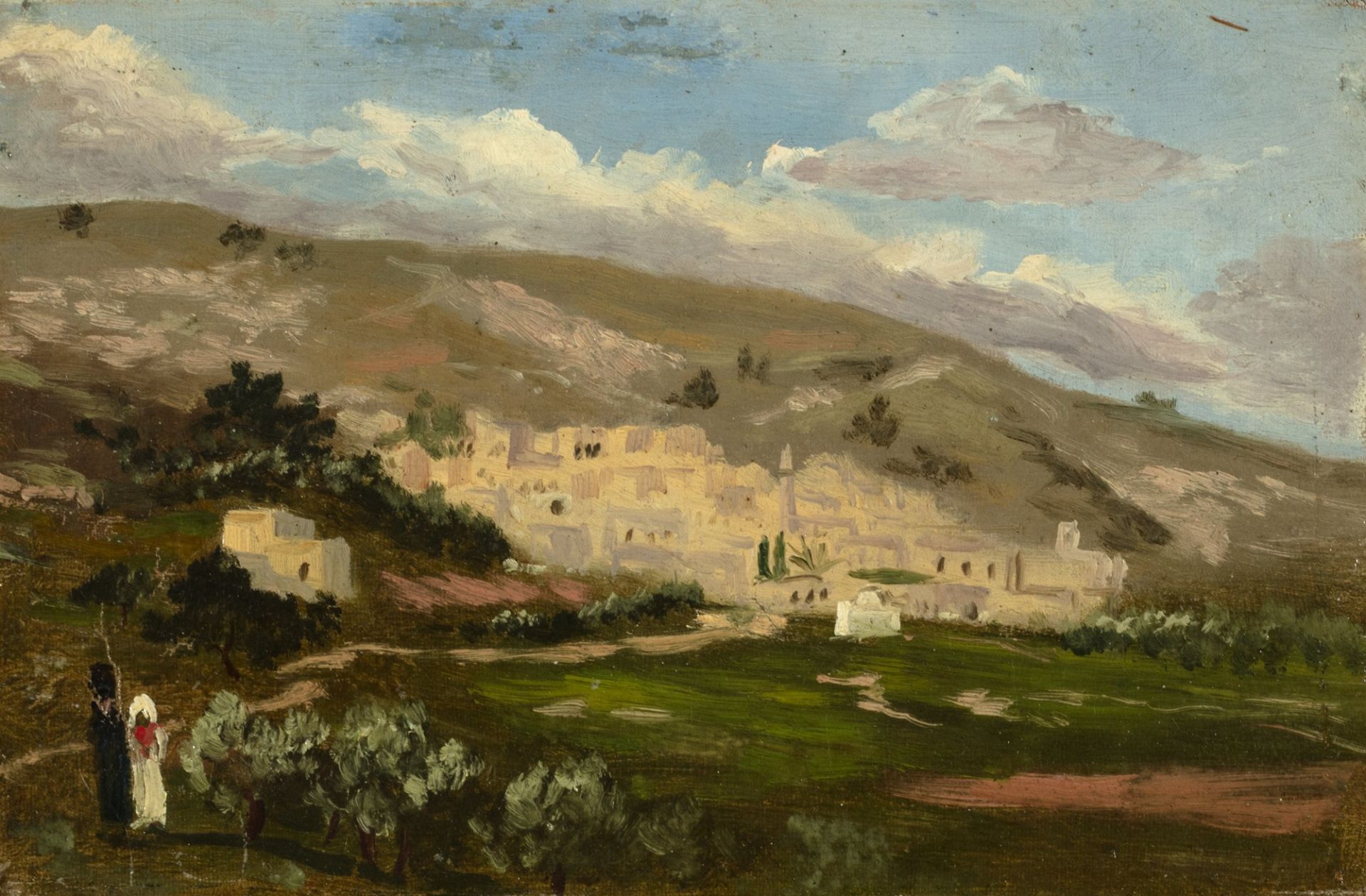 Giuseppe Haimann (Milano 1828-Alessandria d'Egitto 1883) - Bethlehem