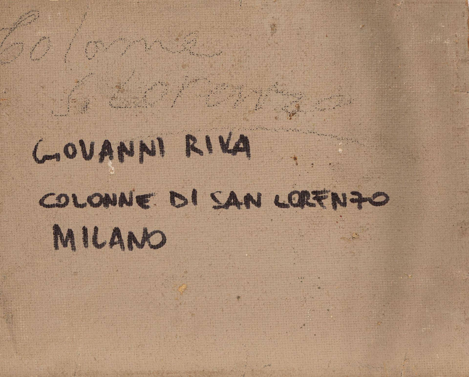 Giovanni Riva (Torino 1890-1973) - Milan, the Columns of San Lorenzo - Bild 3 aus 3