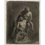 Scuola italiana, secolo XIX - Academic nudes
