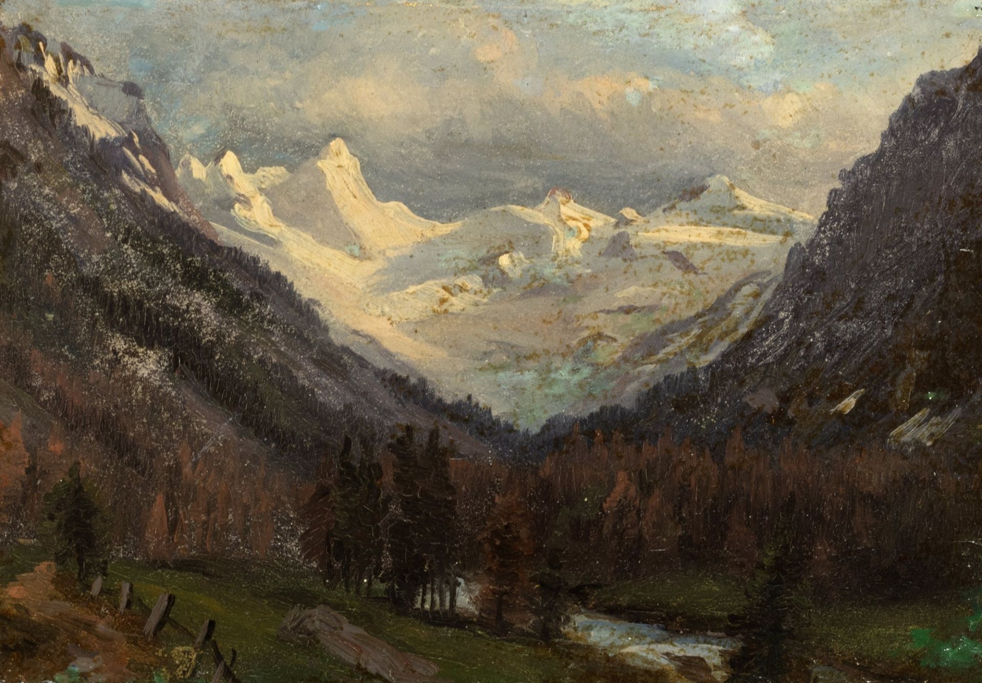 Giuseppe Haimann (Milano 1828-Alessandria d'Egitto 1883) - Dolomite vision