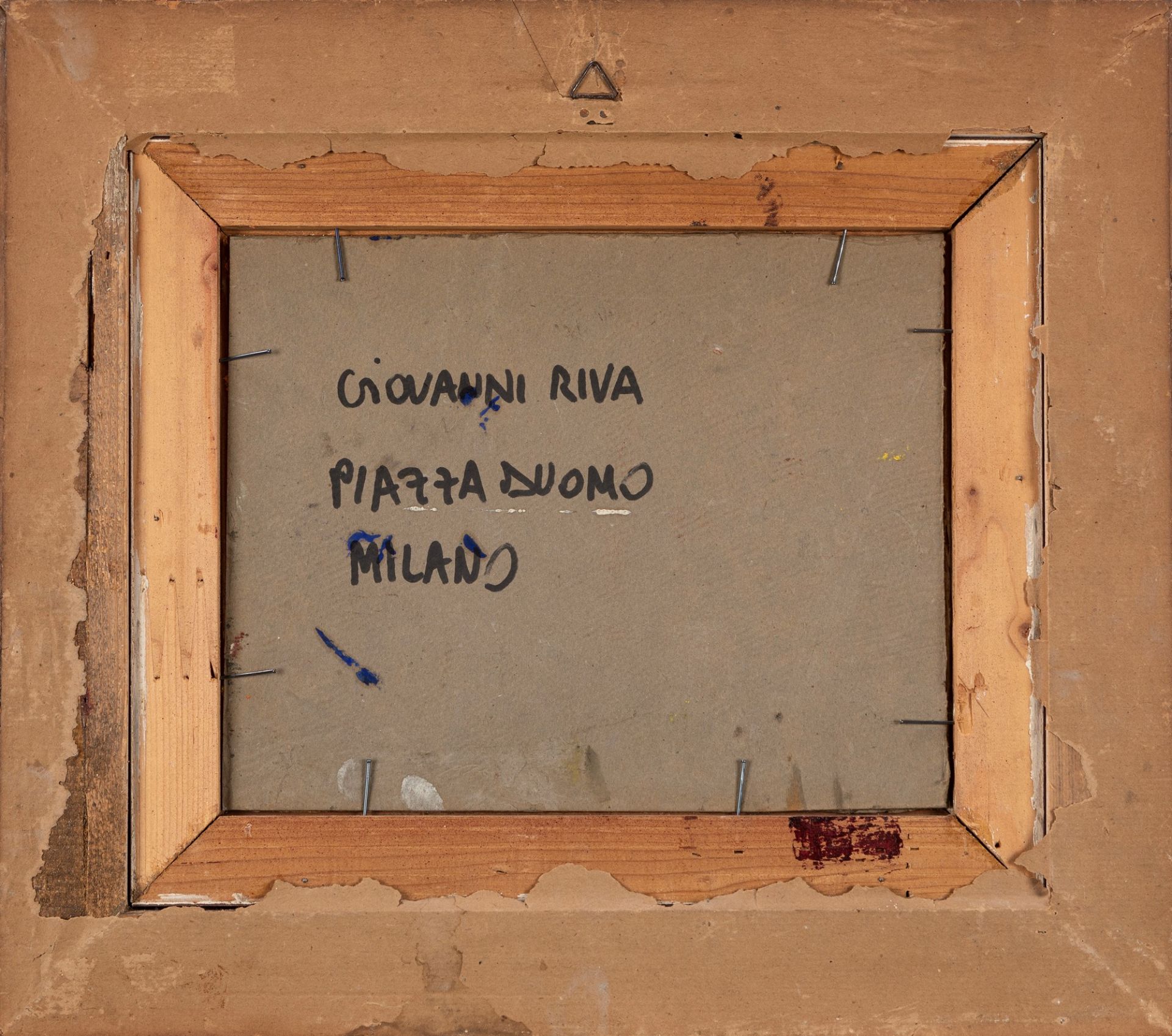 Giovanni Riva (Torino 1890-1973) - Piazza Duomo in Milan - Image 3 of 3