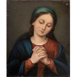 Scuola lombarda del XIX secolo - Madonna praying