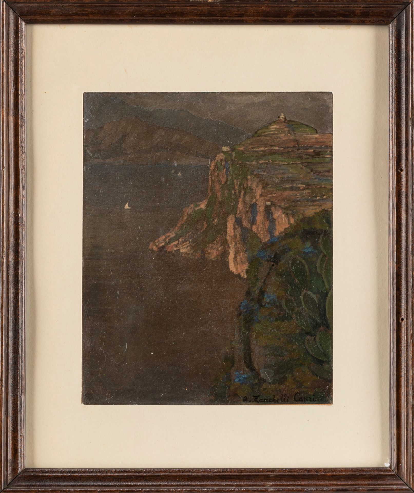 Attilio Zanchelli (Benevento 1886-Genova 1946) - Capri - Image 2 of 3