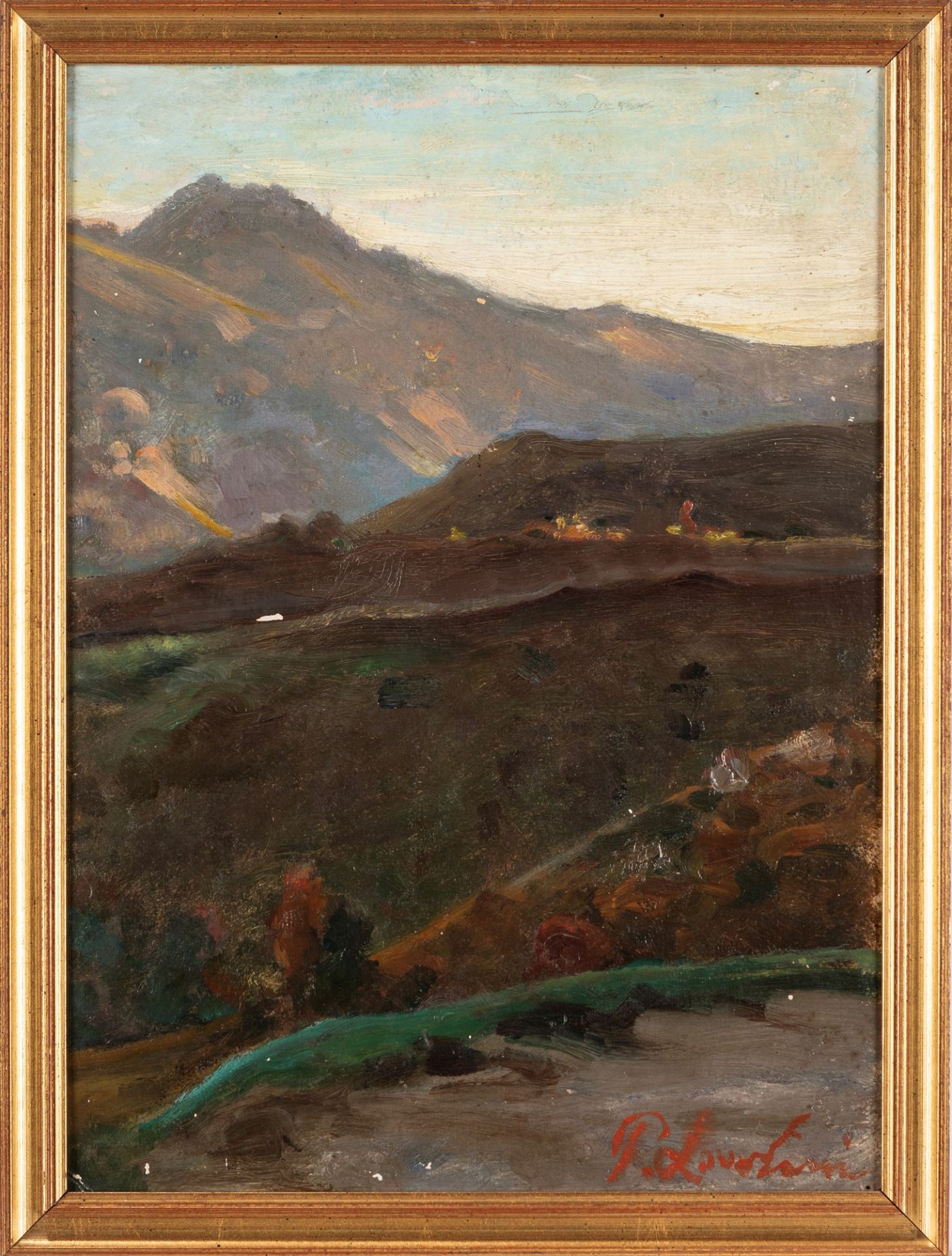 Ponziano Loverini (Gandino 1845-1929) - Bergamo landscapes - Image 3 of 5