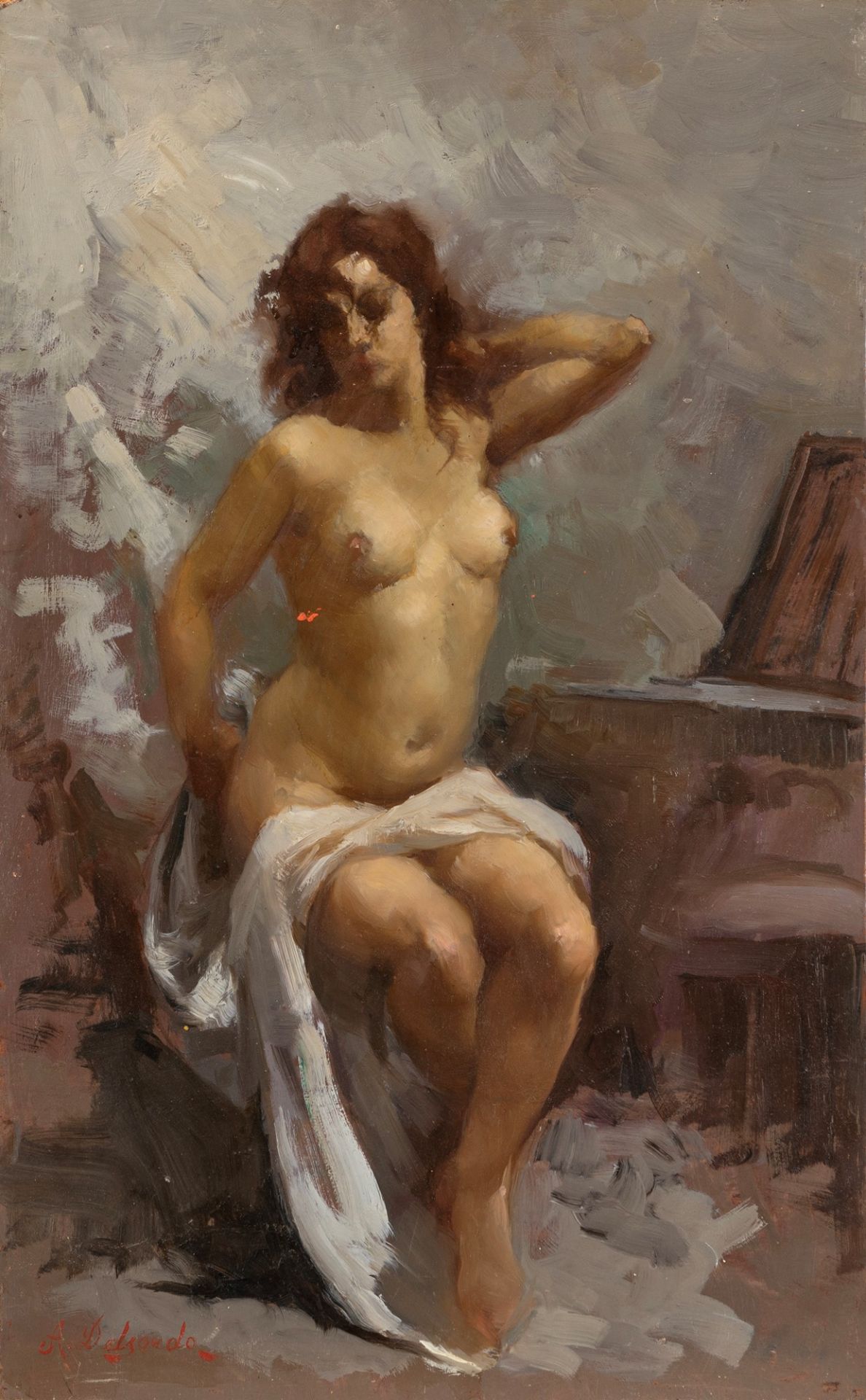 Alfredo Del Sordo (Otranto 1905-Roma 1932) - The model