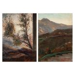 Ponziano Loverini (Gandino 1845-1929) - Bergamo landscapes