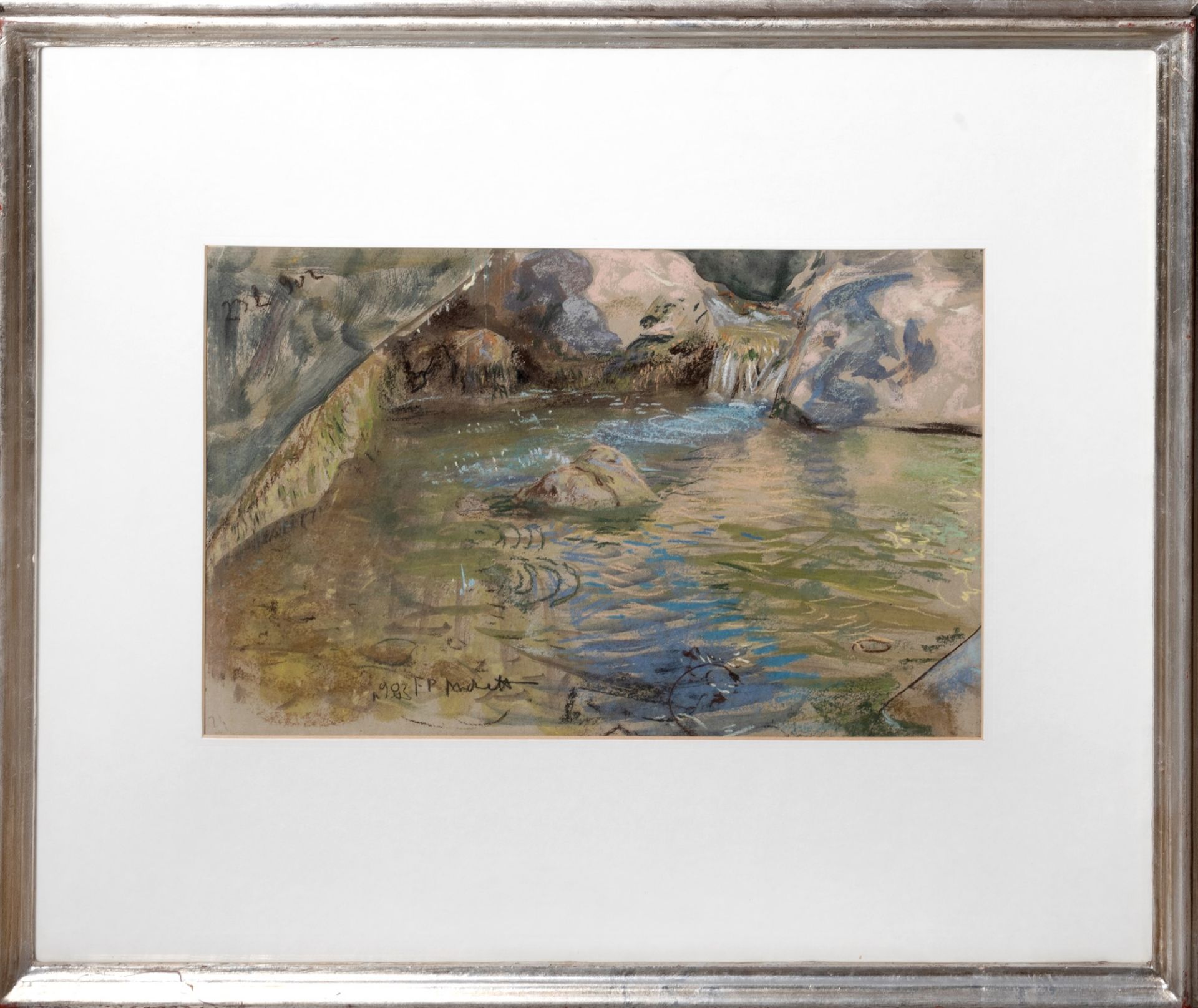 Francesco Paolo Michetti (Tocco di Casauria 1851-Francavilla al Mare 1929) - At the spring, 1898-1 - Bild 2 aus 3