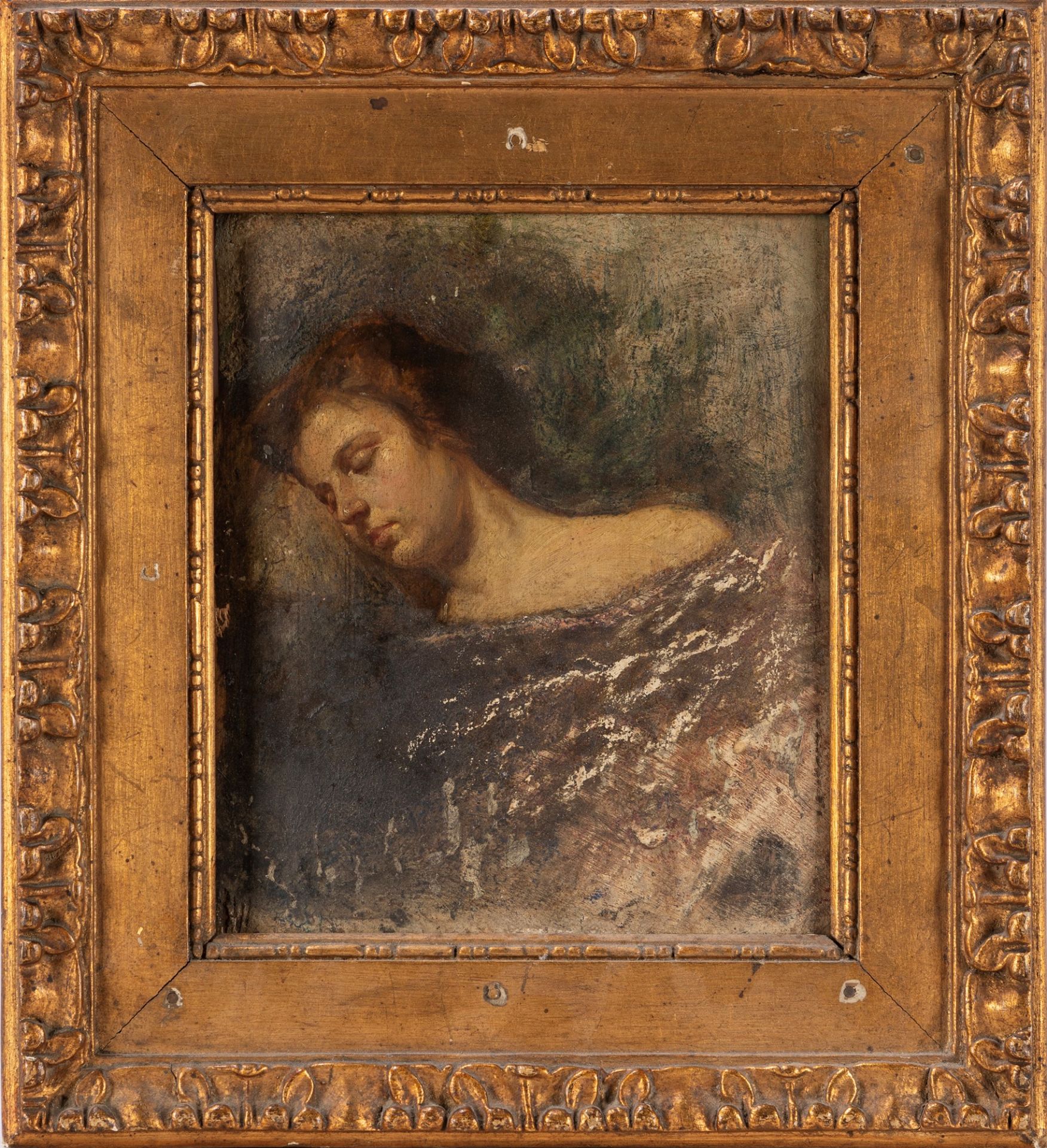 Attribuito a Giacomo Mantegazza (Saronno 1853-Cernobbio 1920) - "Dream" - Image 2 of 3