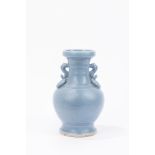 A Clair de Lune porcelain vase. China, 19th century