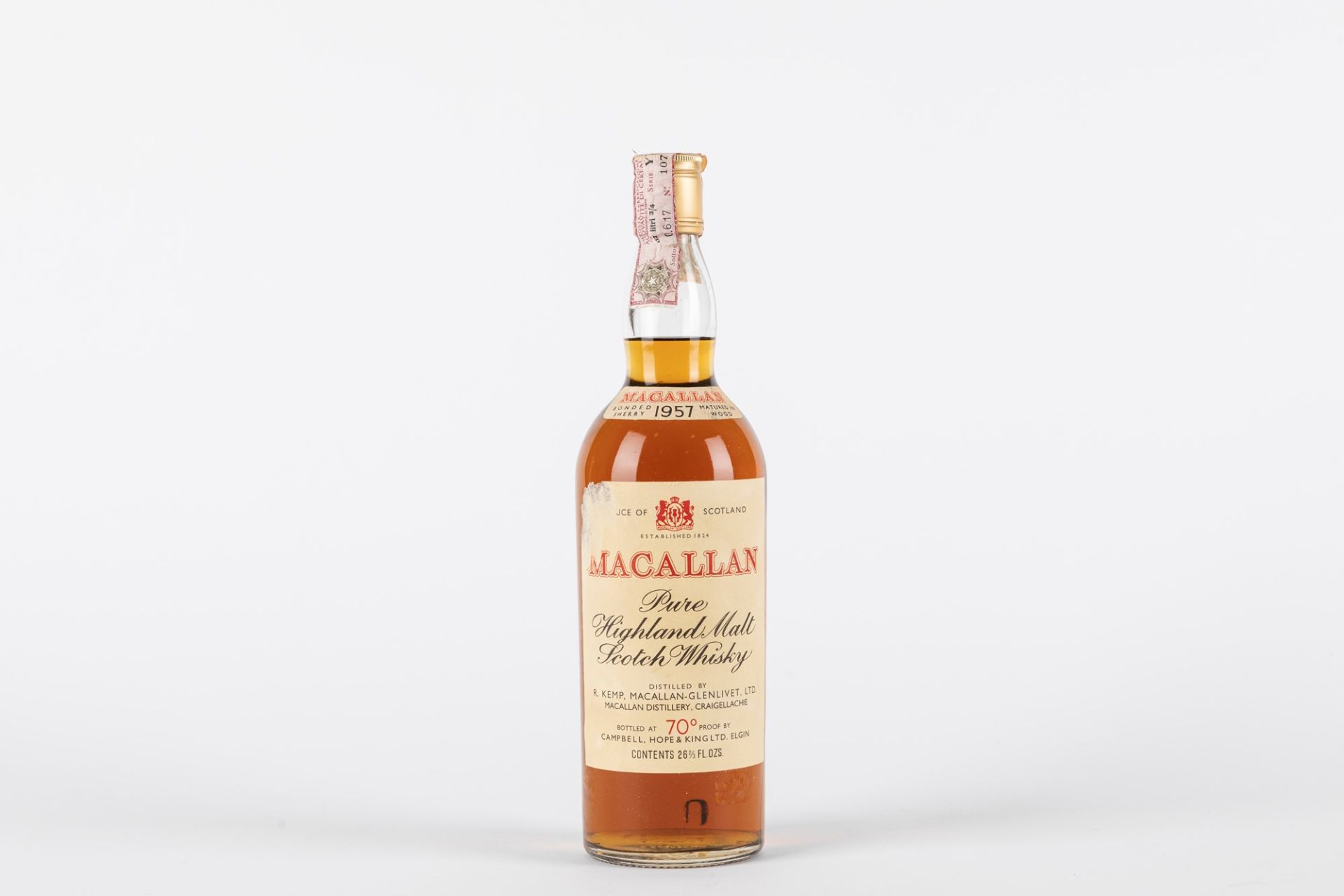 Scotland - Whisky / Macallan 1957 (Red Label)