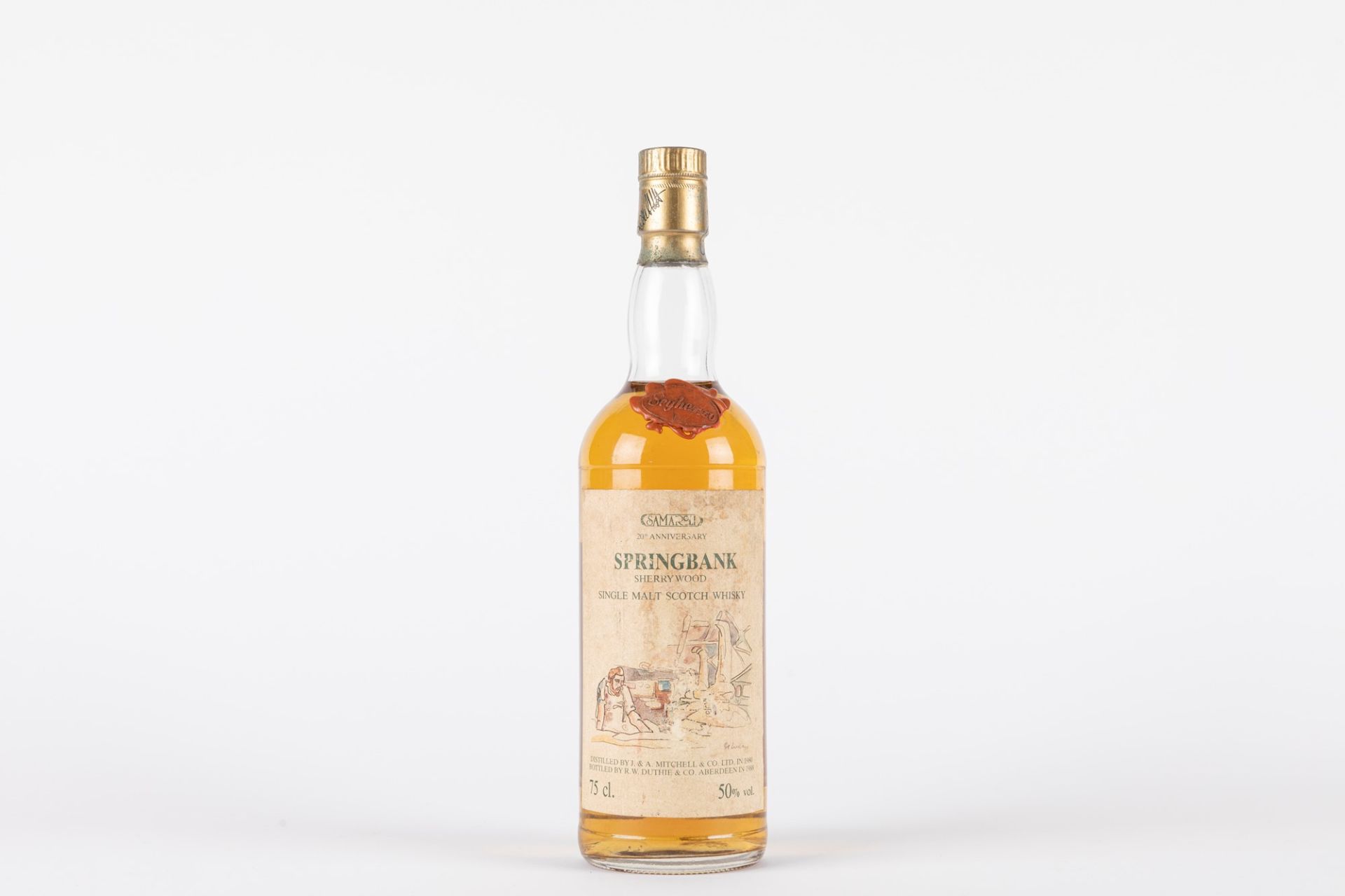 Scotland - Whisky / Springbank 1980 Samaroli Sherry Wood 20th Anniversary