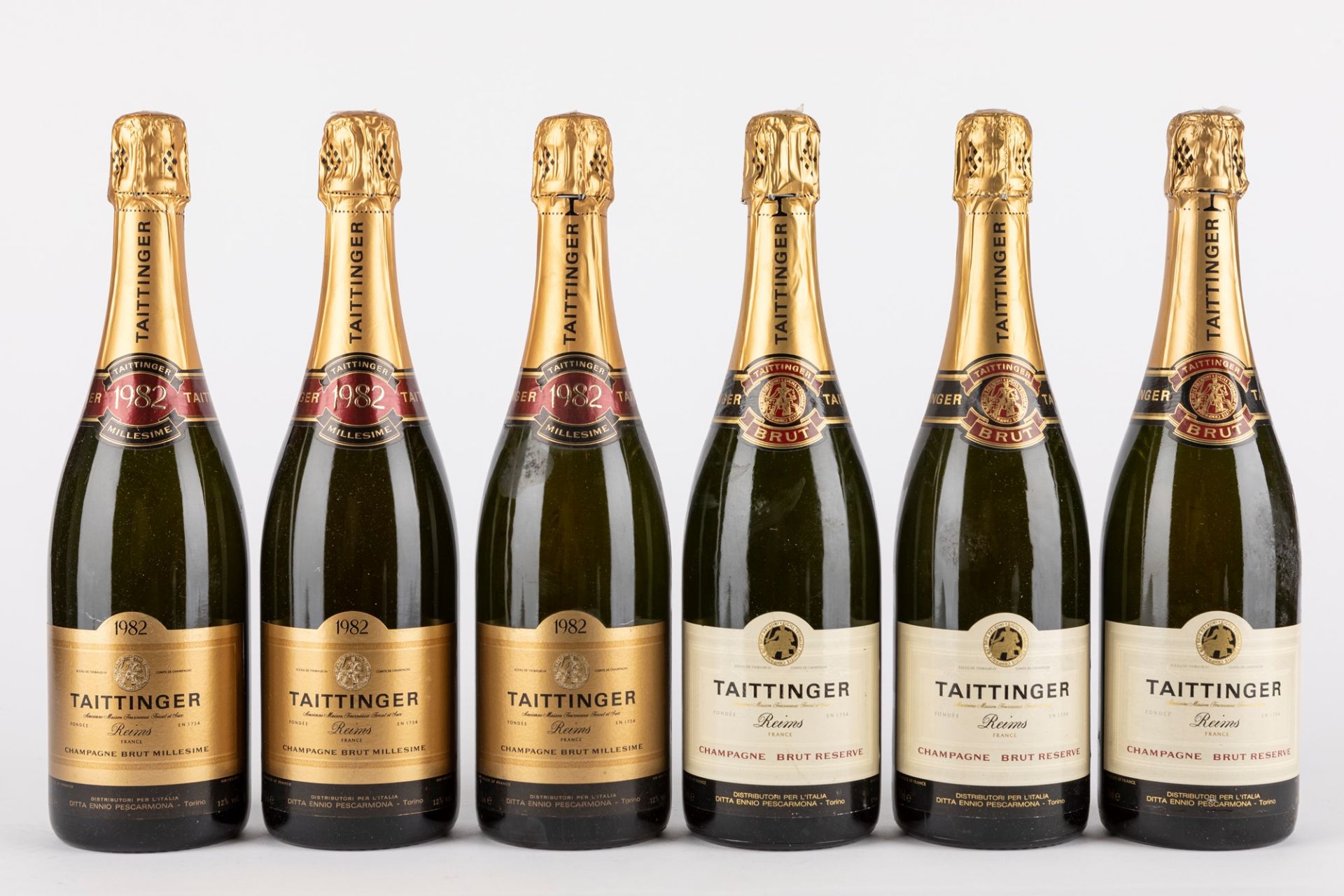 France - Champagne / Taittinger Brut Reserve and Millesime (6 BT)