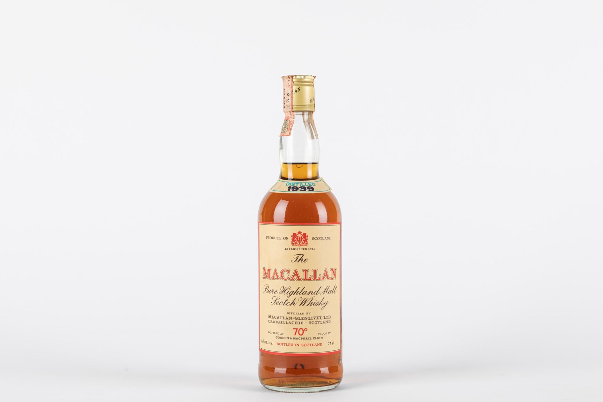 Scotland - Whisky / Macallan 1939 (Blue collar - Red Label) 1939