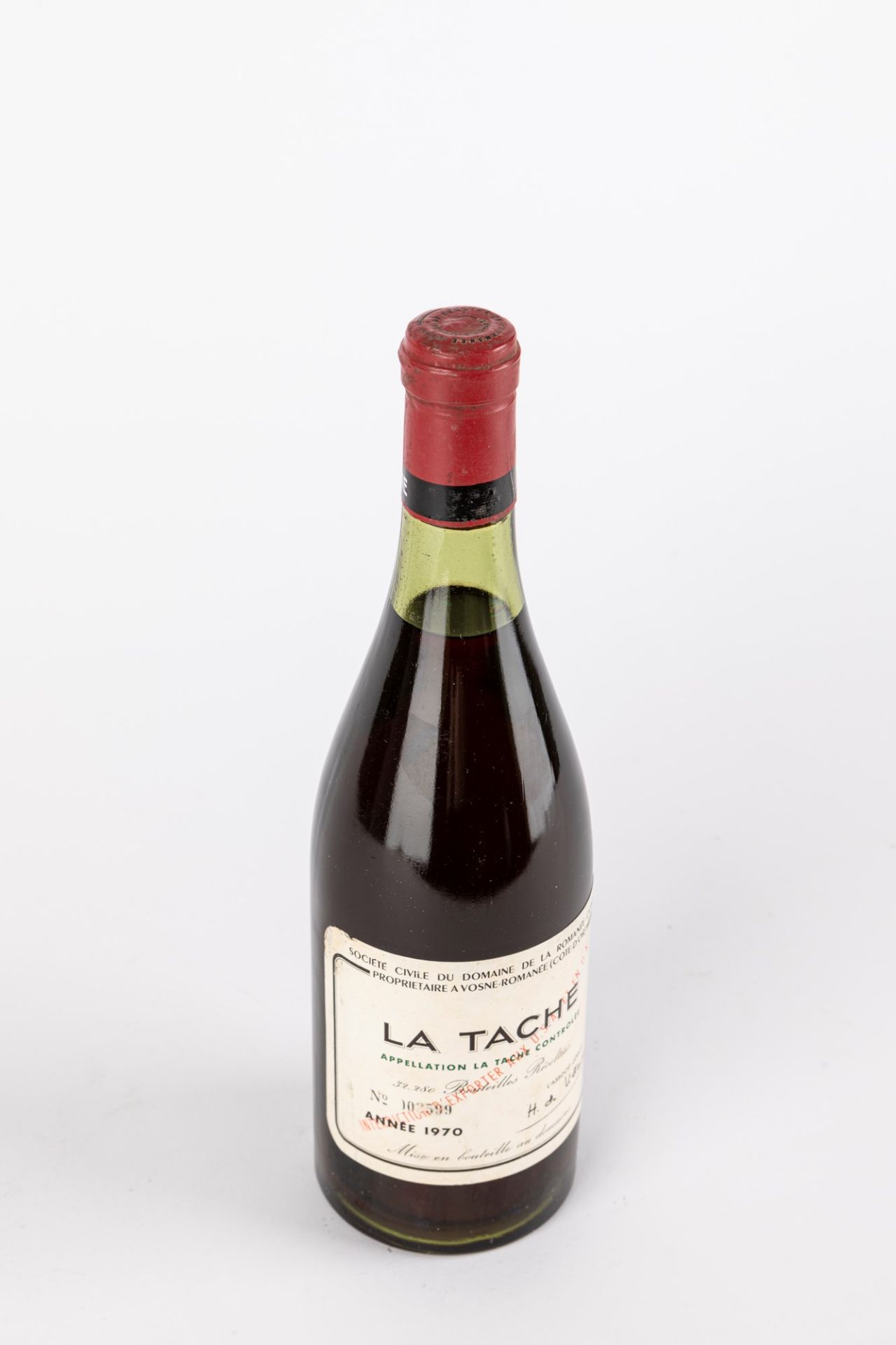 France - Borgogna / Domaine de la Romanee Conti La Tache Grand Cru 1970 - Image 2 of 3